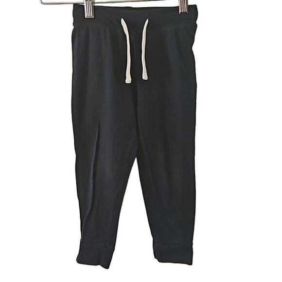 Old Navy Toddler Boys Jogger Pants Size 3T Navy Blue Drawstring Waist - Picture 2 of 5